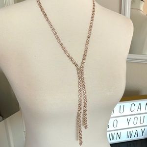 EXPRESS Double Drop Necklace